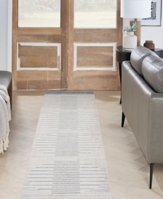 Astra Machine Washable ASW04 2'2" x 10' Runner Area Rug