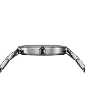 Women's Swiss Balmainia Bijou Diamond (1/10 ct. t.w.) Stainless Steel Bracelet Watch 33mm