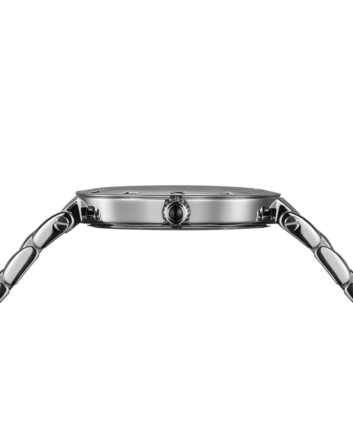 Shop Balmain Women's Swiss Ia Bijou Diamond (1/10 Ct. T.w.) Stainless Steel Bracelet Watch 33mm In Silver