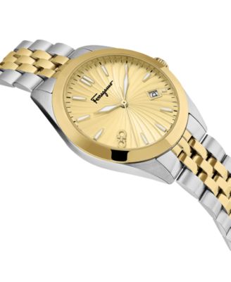 Salvatore Women's Swiss Classic Two-Tone Stainless Steel Bracelet Watch 36mm