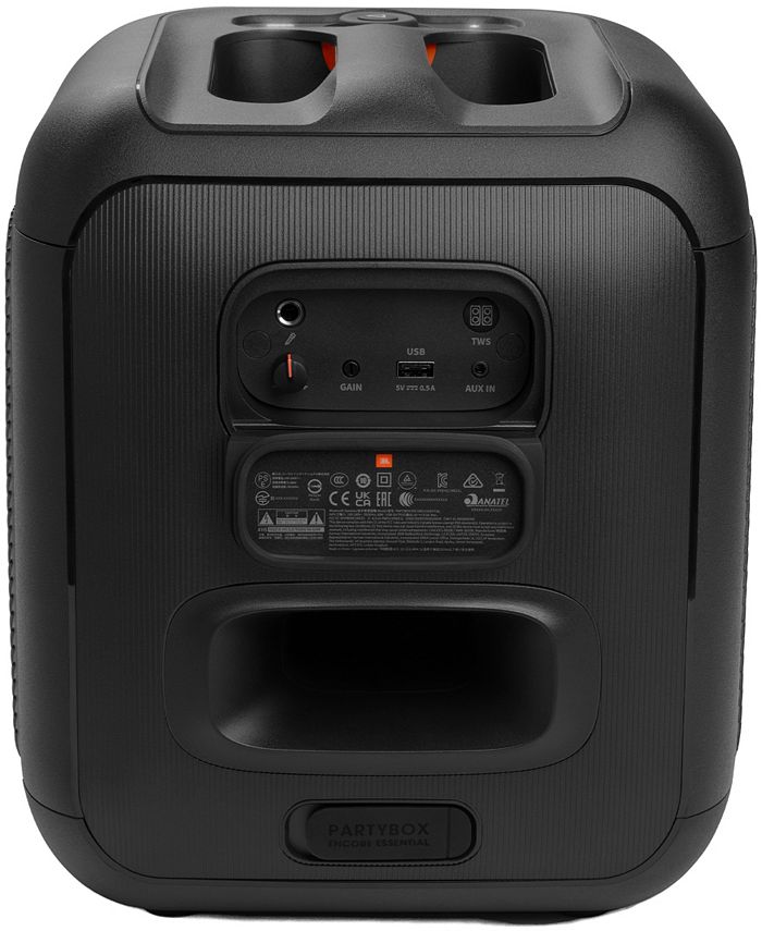 JBL Party Box Encore Essential Bluetooth Speaker, Black - Macy's
