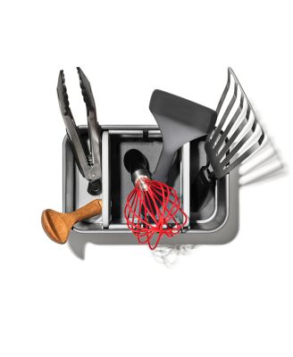 Good Grips Large Adjustable Stainless Steel Utensil Holder