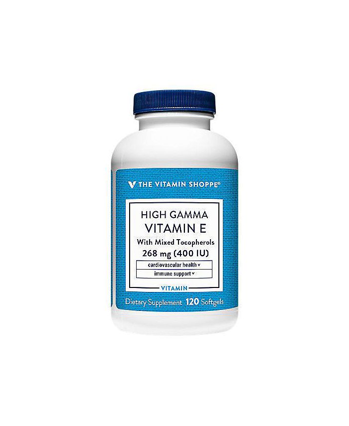 The Vitamin Shoppe High Gamma Vitamin E Supports Immune