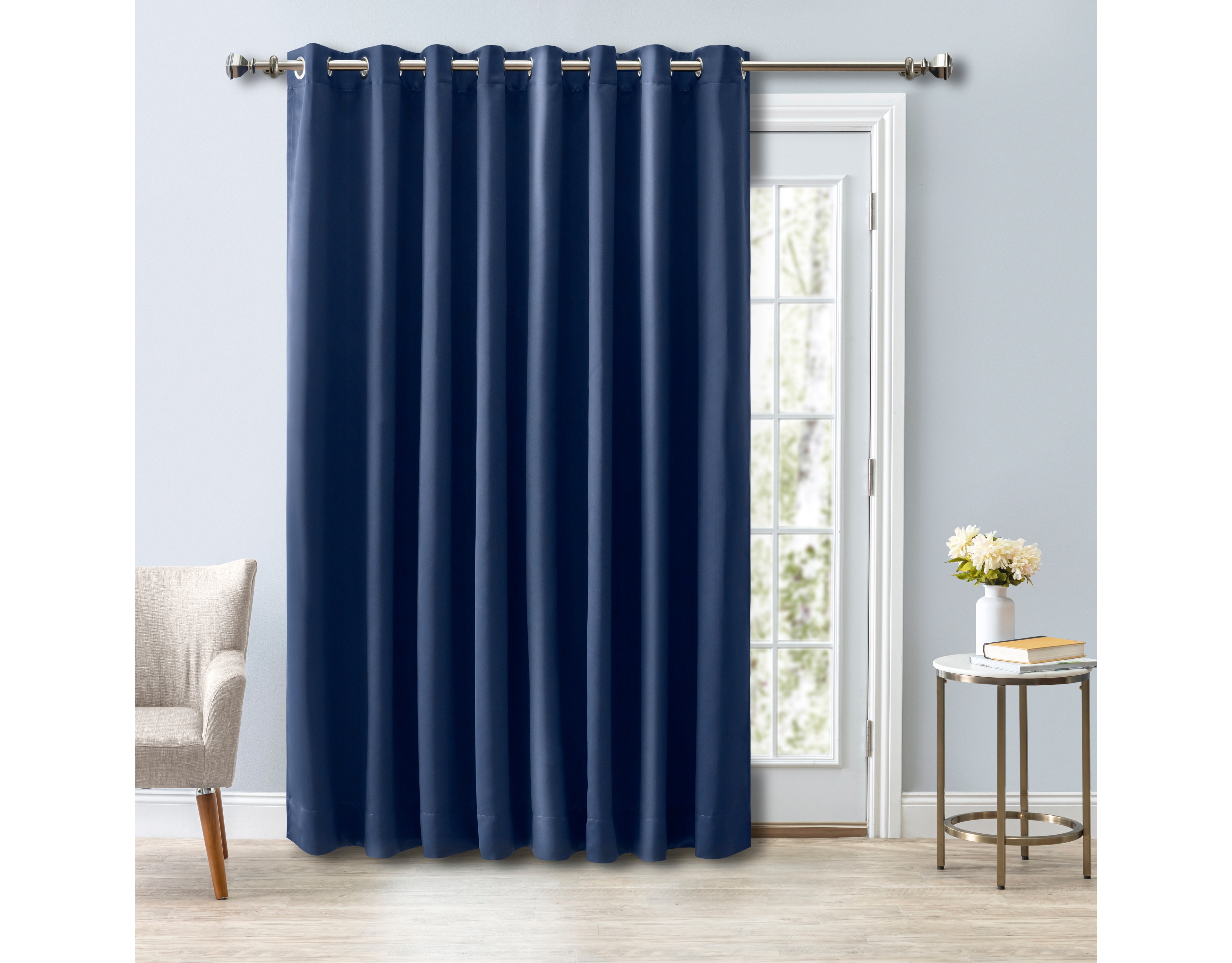 Ricardo Ultimate Blackout Grommet Curtain Patio Panel 112"W x 96"L