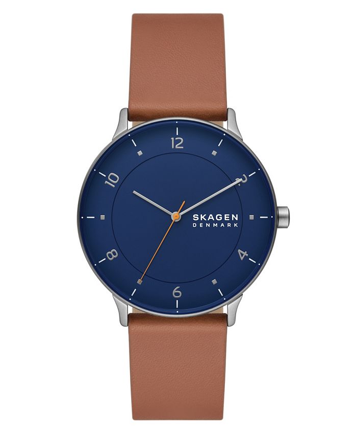Macys skagen men's watch discount