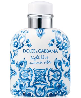 Dolce & Gabbana Dolce Gabbana Mens Light Blue Summer Vibes Pour Homme Eau De Toilette Fragrance Collection