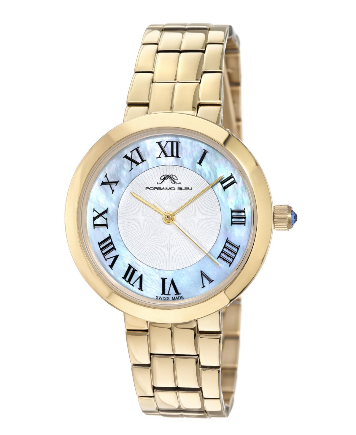 Women's Helena Stainless Steel Bracelet Watch 1072BHES - Gold