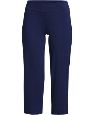 Women's Starfish Mid Rise Pull On Crop Pants