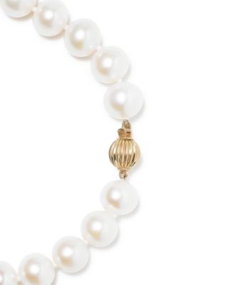 Cultured Freshwater Pearl (9-1/2mm) Collar 18" Necklace
