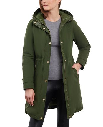 Michael Kors Women s Hooded Anorak Raincoat Macy s