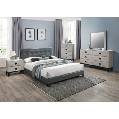Bedroom Furniture Contemporary Look Nightstand