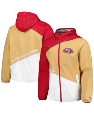 Tommy Hilfiger Men's Scarlet, Gold San Francisco 49ers Bill Full-Zip Jacket  - Macy's