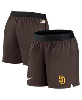 Women's Brown San Diego Padres Authentic Collection Team Performance Shorts