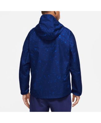 Men's Navy USMNT AWF Raglan Full Zip Hoodie Jacket