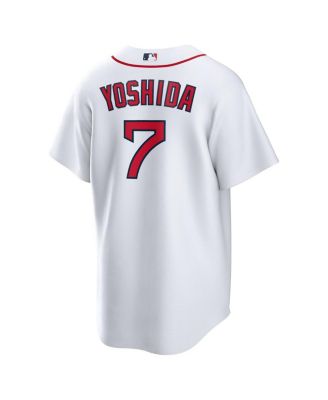 Men's Masataka Yoshida White Boston Red Sox Home Official Replica Player Jersey