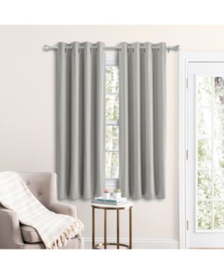 Grand Pointe Grommet Panel w/Wand Curtain 54"W x 45"L