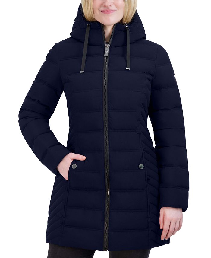 Nautica Women's Hooded Packable Puffer Coat - Macy's