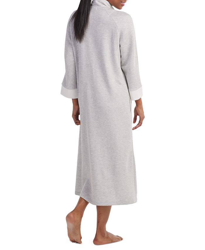 Miss Elaine Women's StandCollar ZipFront Robe Macy's