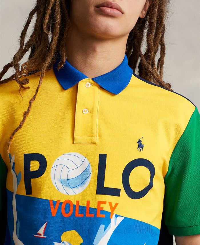 Polo Ralph Lauren Men's ClassicFit Mesh Graphic Polo Shirt Macy's
