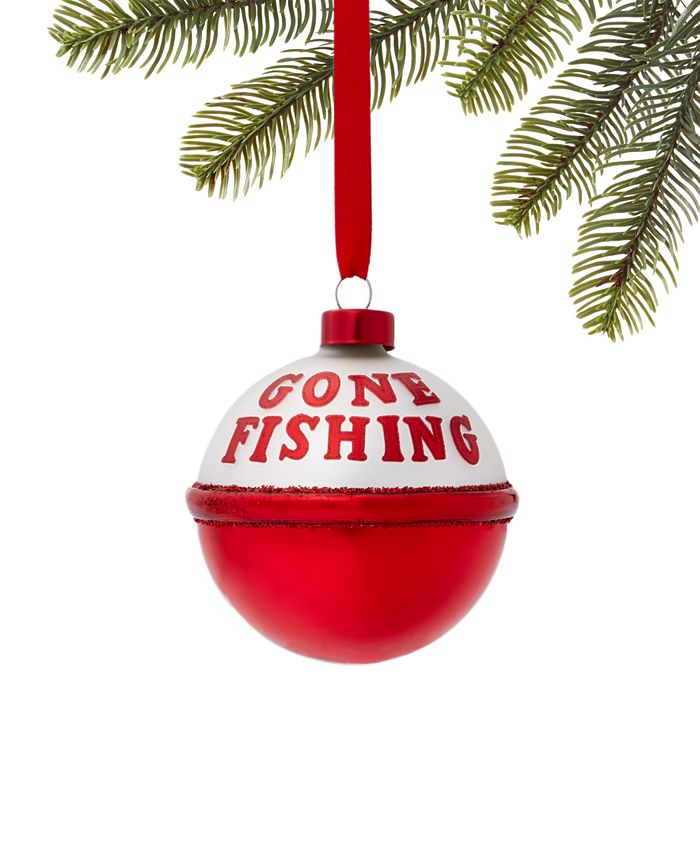 Holiday Lane All About You Gone Fishing Bobber Ornament, Created