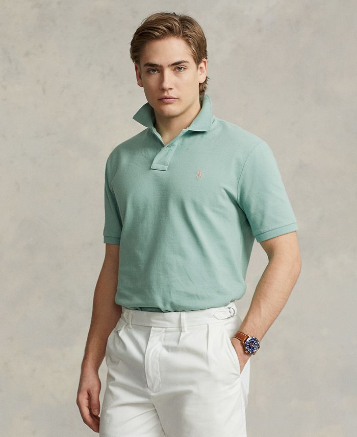 Polo Ralph Lauren Men's Custom Slim-Fit Mesh Polo Shirt
