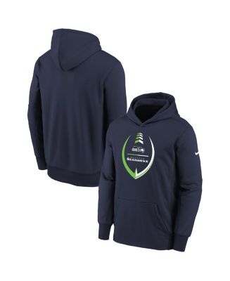 Nike Big Boys and Girls College Navy Seattle Seahawks Icon Performance ...