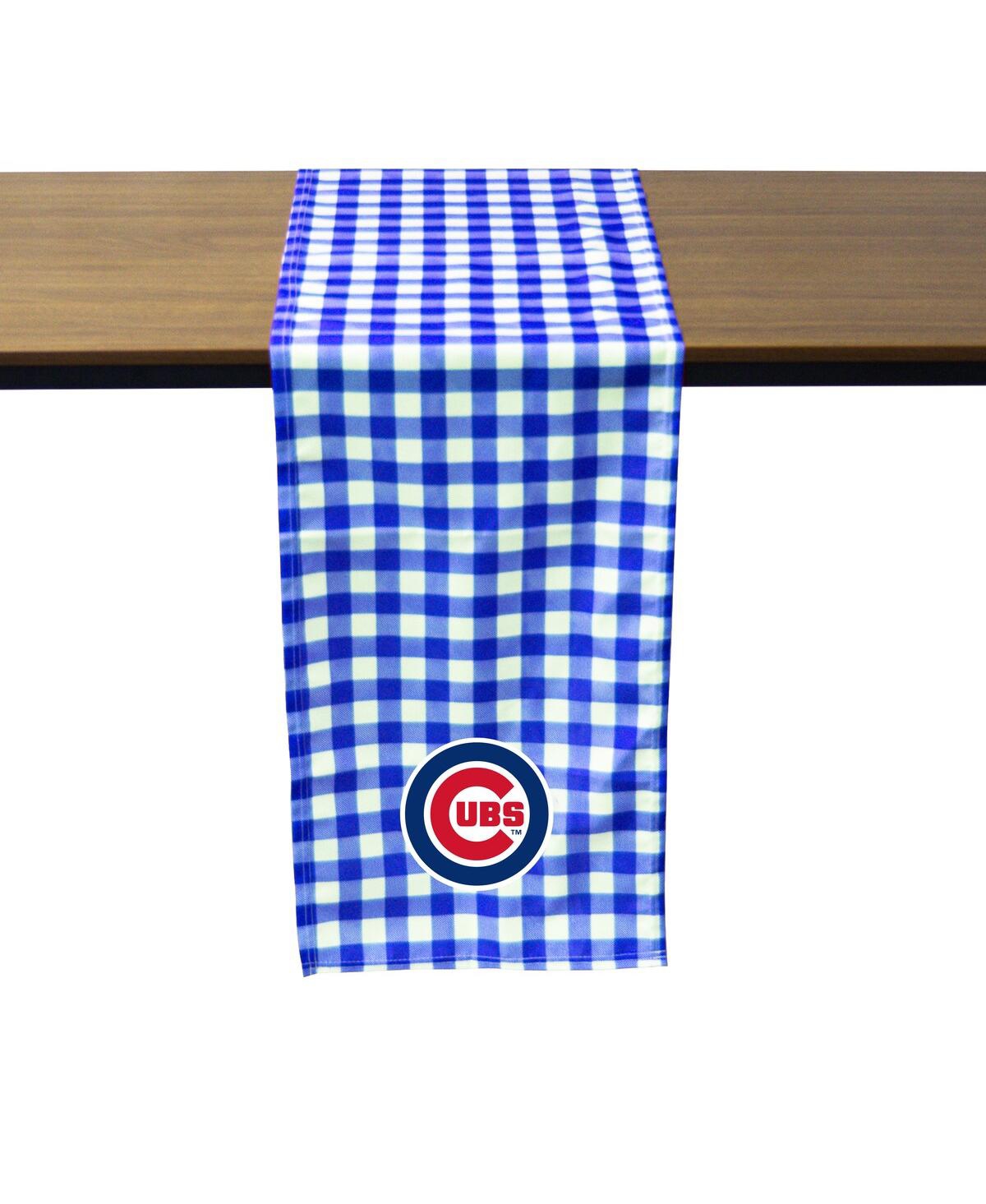 Chicago Cubs Buffalo Check Table Runner - Blue