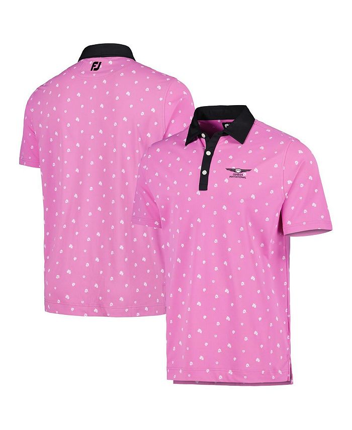 FootJoy Men's Purple Genesis Invitational Scattered Floral Stretch