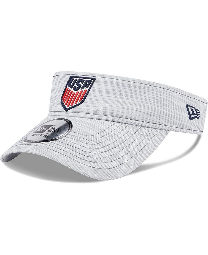 New Era Men's Gray USMNT Adjustable Visor Macy's
