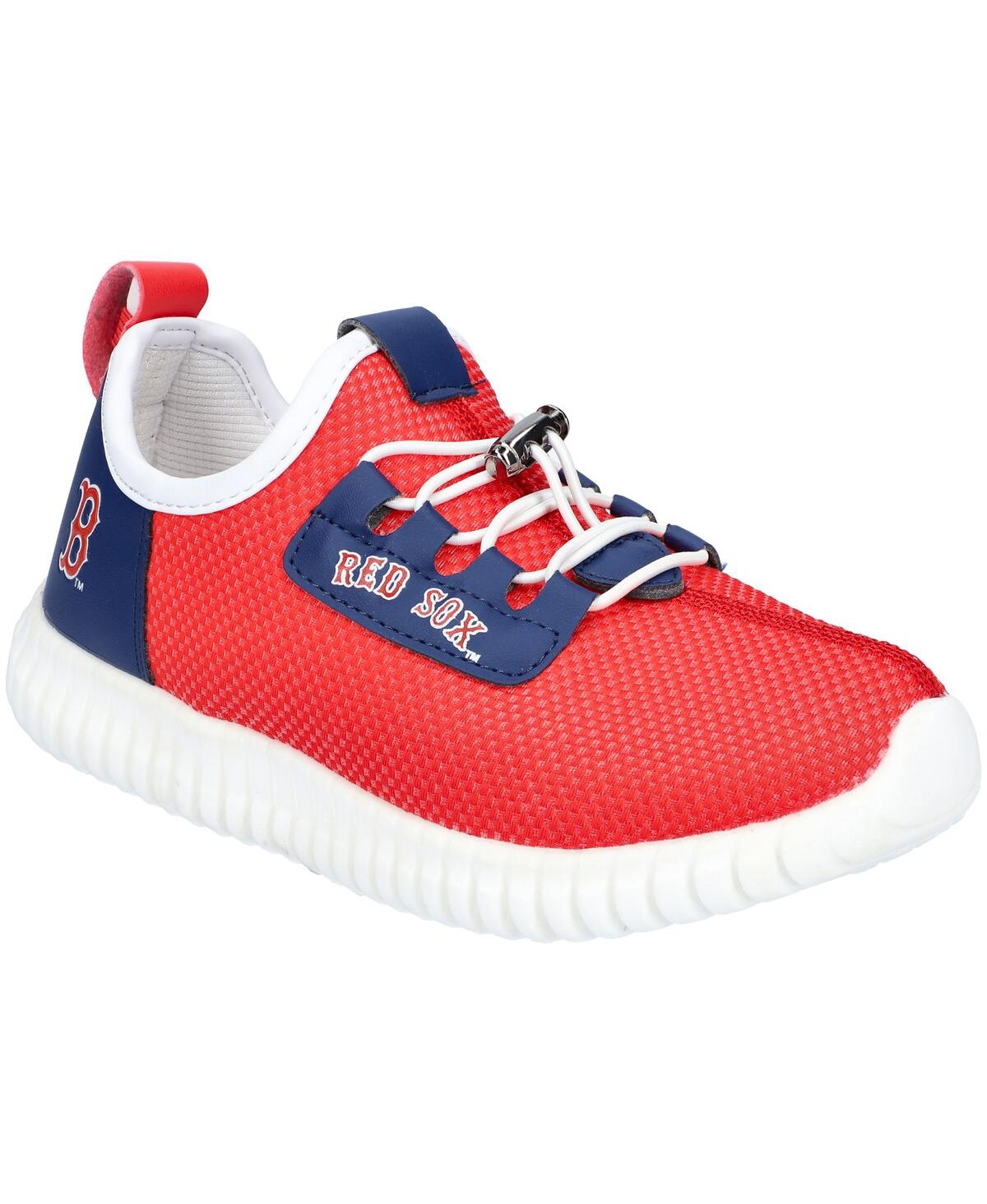Shop Match-up Youth Boys And Girls Boston Red Sox Low Top Light-up Shoes