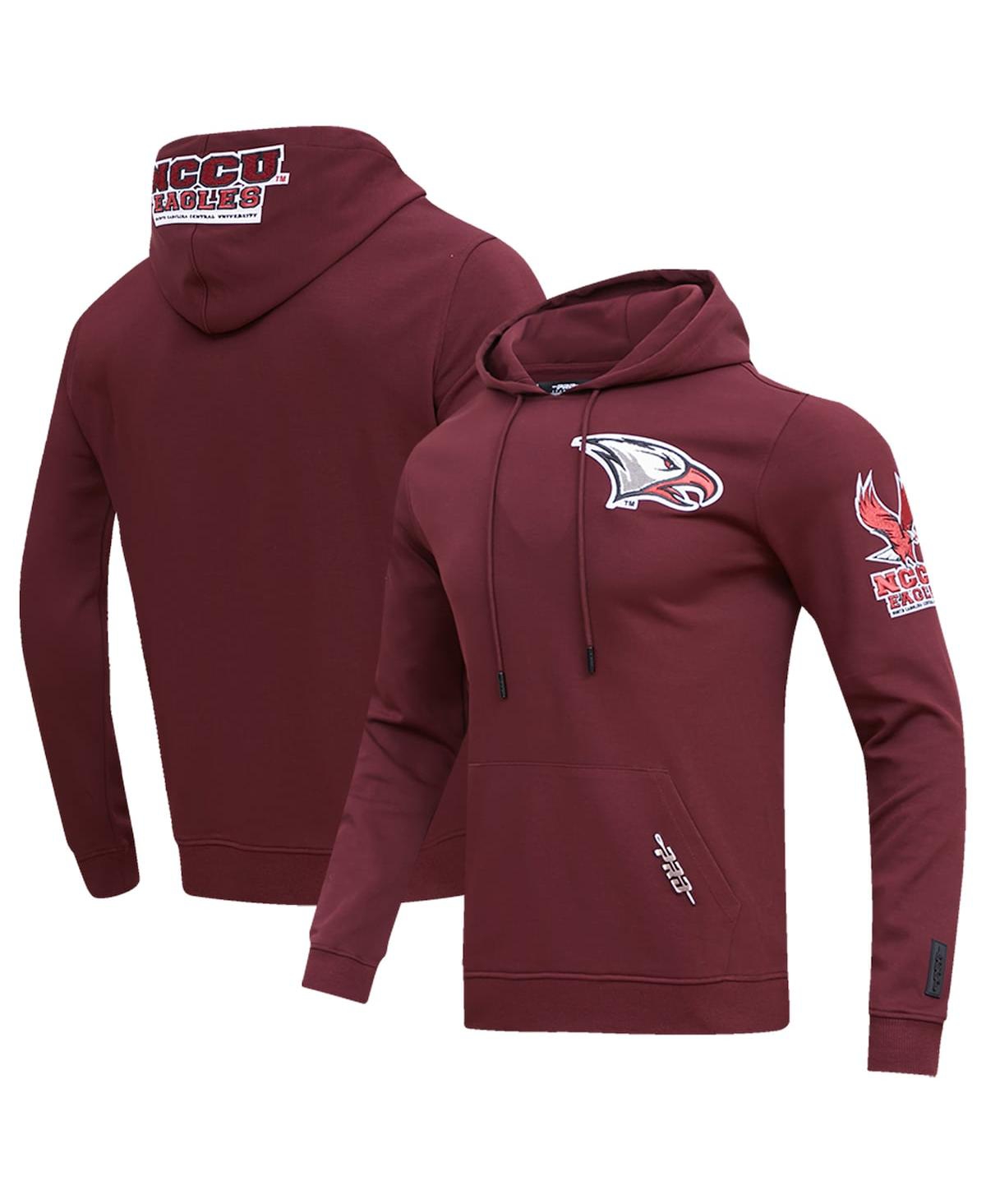 Shop Pro Standard Men's  Maroon North Carolina Central Eagles University Classic Pullover Hoodie