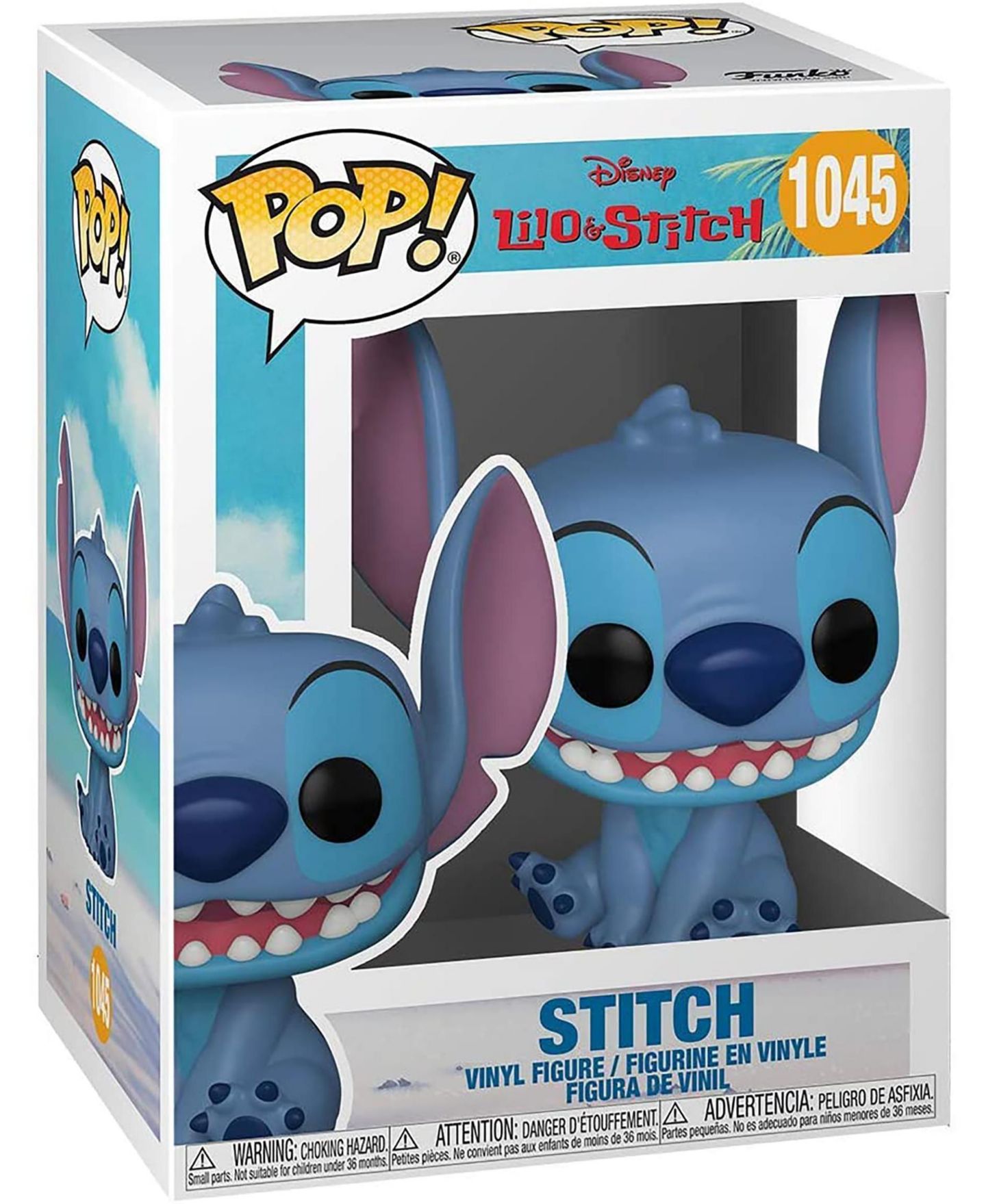 Детская фигурка Funko Pop! Disney Lilo & Stitch Smiling Seated Stitch Vinyl Figure, Ages 3+ — фото 3