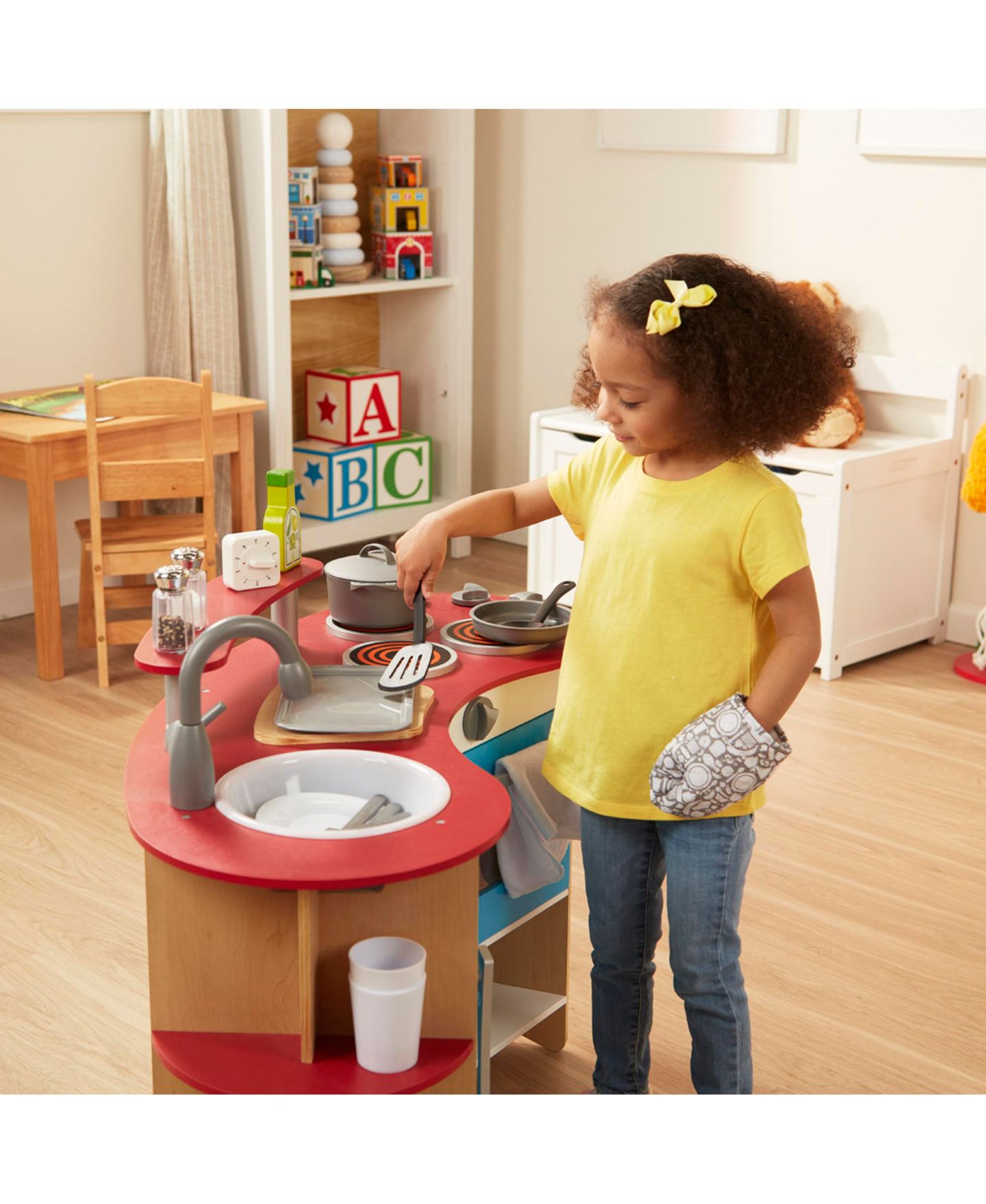 Детские игрушки Melissa and Doug Kitchen Accessories 22-Piece Set, Ages 3+ — фото 8