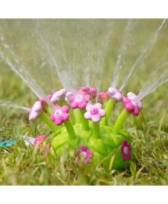 Melissa & Doug Sunny Patch Pretty Petals Flower Sprinkler Toy With Hose Attachment