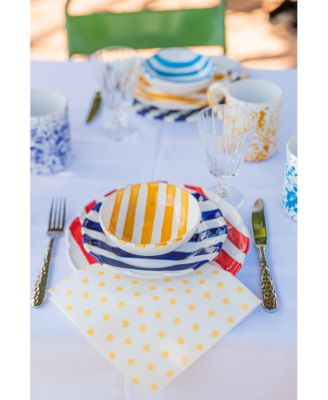 Amalfitana Stripe Cereal Bowl