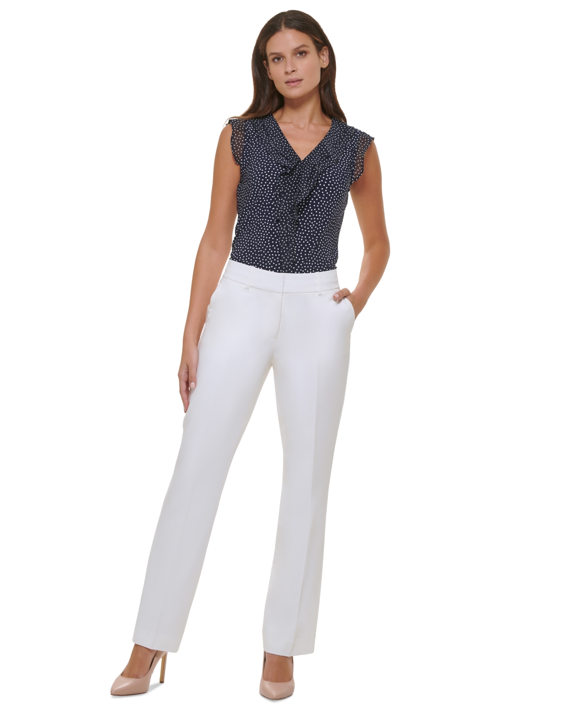 Tommy Hilfiger Women's Sutton Boot-Leg Trousers