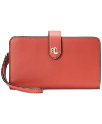 Lauren Ralph Lauren - Leather Tech Wristlet Wallet