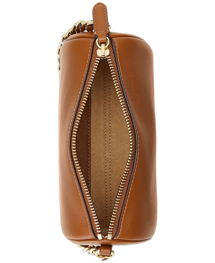 Lauren Ralph Lauren Emelia Mini Nappa Leather Shoulder Bag - Macy's