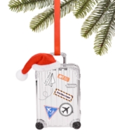 Holiday Lane Around the World Santa Hat Suitcase Ornament, Exclusively at Macy's - No Size
