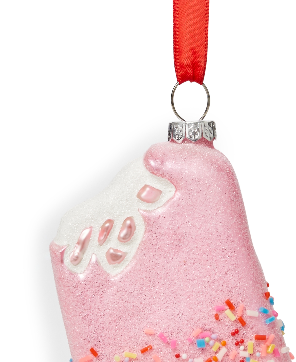 Holiday Lane Sweet Tooth Pink Sprinkle Ice Cream Bar Ornament, Exclusively At Macy's In No Color