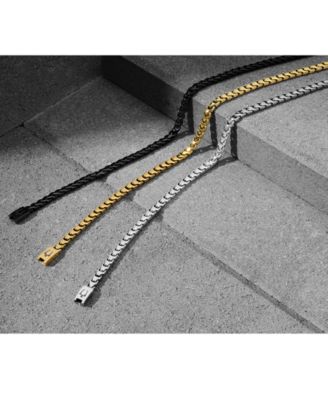 Men's Link Chain 24" Necklace in Stainless Steel