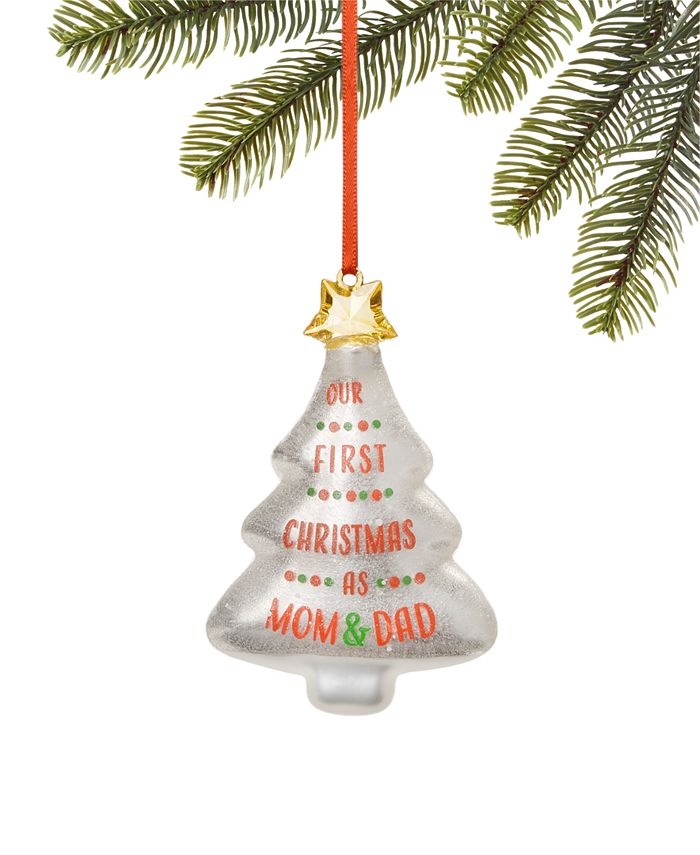 Macy\'s Holiday Lane Baby\'s First 2024 Christmas Tree Ornament ...