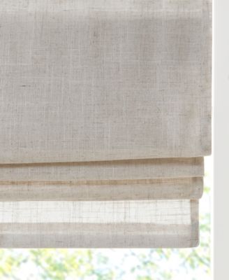 Linen Blend Light Filtering Cordless Roman Shade