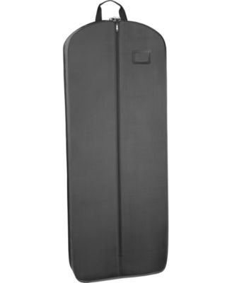 60" Premium Tri-Fold Travel Garment Bag with Pocket and Bride Embroidery