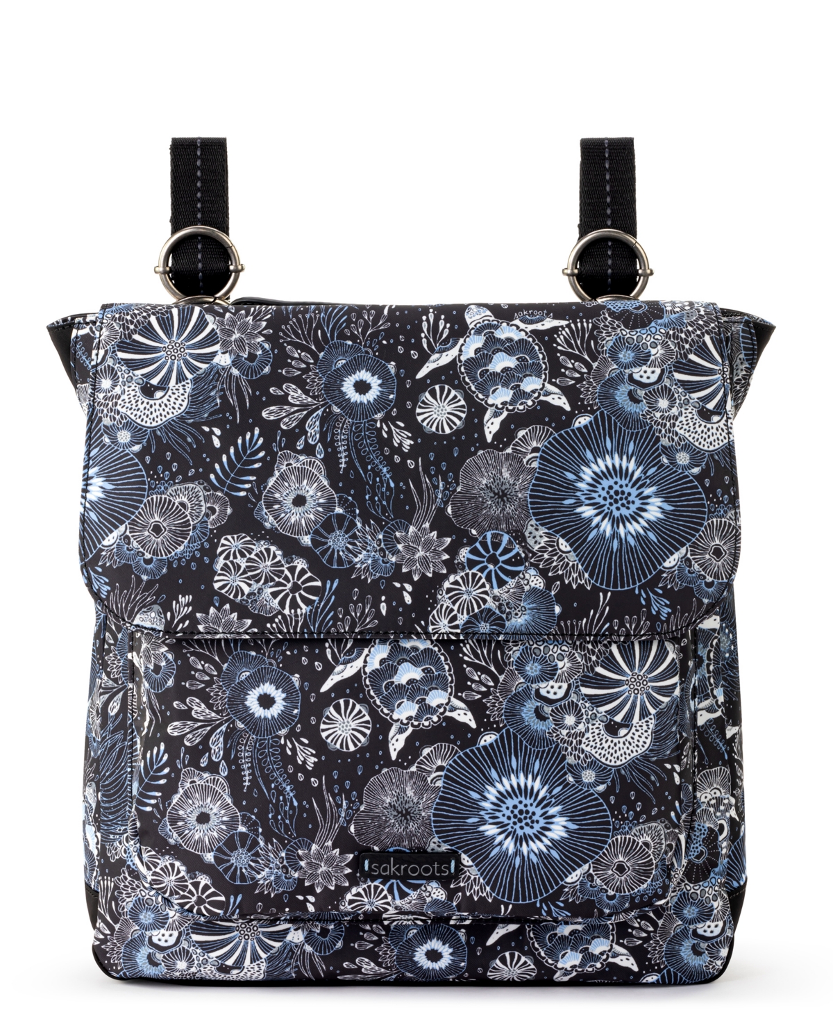 Sakroots Twill Olympic Backpack In Midnight Seascape