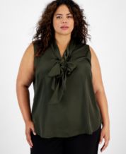 Macys satin blouses deals