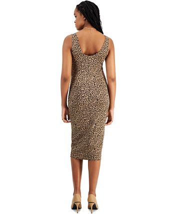 Cheetah print dress macys clearance