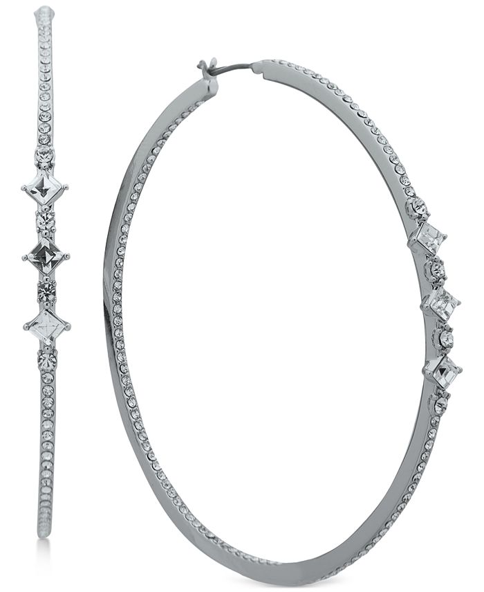 Boucles D'oreilles Géométriques TAMTAM Paris Ton Argenté - Occasion, Clip