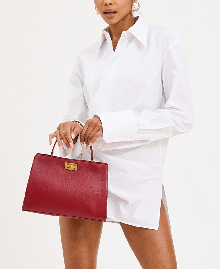 LIKE DREAMS Sophie Top Handle Small Satchel Bag & Reviews Handbags