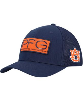 Men's Navy Auburn Tigers PFG Hooks Flex Hat